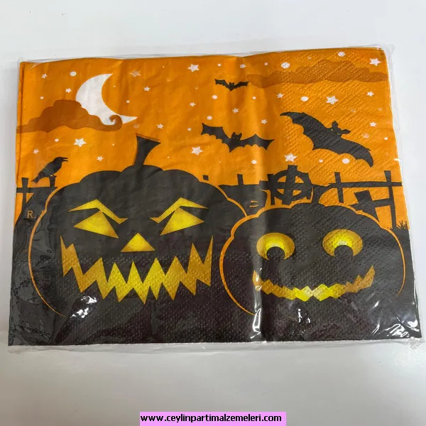 Halloween Temalı Peçete